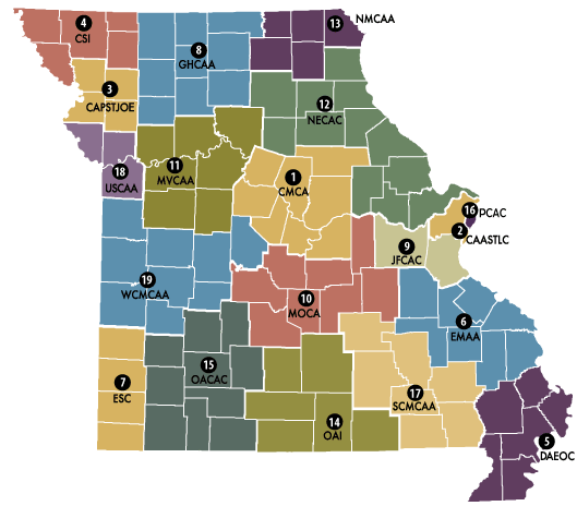 Find Your Local Community Action Agency - Missouri Community Action Network